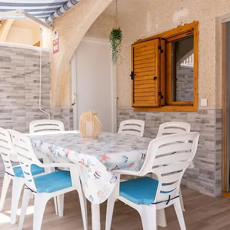 Chalet Rentafive - Piscina - Frente Playa Carabassi - Aa