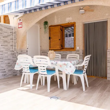 Chalet Rentafive - Piscina - Frente Playa Carabassi - Aa *